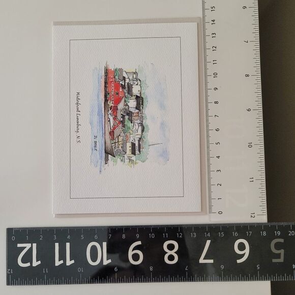 Artist Note Cards Jo Beale Peggy's Cove Artist Cards Set of 5 #0155 - Picture 15 of 15